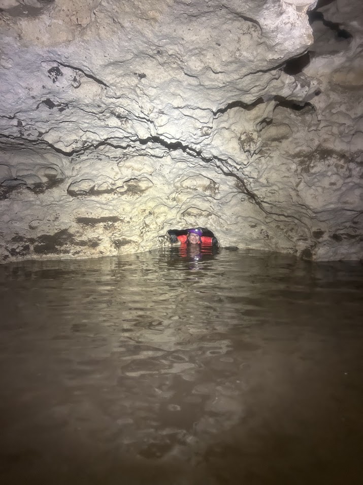 small hole in the water